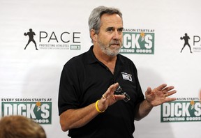 “You’ve got to make that double-play turn with somebody barreling in on you. “Think about that.”Hall of Fame quarterback Dan Fouts said of the correlation between shortstop and quarterback. (AP PHOTO)