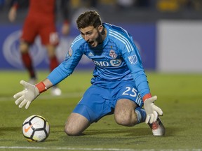 Alex Bono will start Wednesday's game for TFC. (GETTY IMAGES)