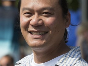 Tennis coach Peter Liu(Stan Behal, Toronto Sun)