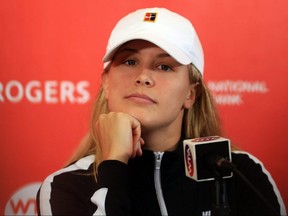 Eugenie Bouchard will face fellow Canadian Bianca Andreescu in the first-round of the Rogers Cup next week.