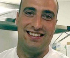 Cipriani Dolci Chefkoch Andrea Zamperoni, 33, wurde tot in einem heruntergekommenen Hotelzimmer aufgefunden.