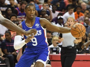 R.J. Barrett of the New York Knicks will not be suiting up for Canada at the FIBA World Cup. GETTY IMAGES