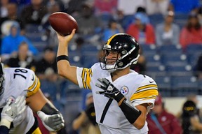 “Shortstop is so much like quarterback,” Steelers quarterback Ben Roethlisberger said in a training camp interview. (USA TODAY SPORTS PHOTO)