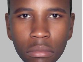 Peel Regional Police have put out a sketch of an alleged killer. (Peel Regional Police)