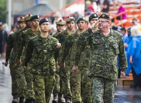 Canadian Armed Forces at The 98th Warriors’ Day Parade
