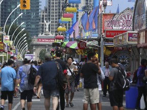 The CNE Midway is seen in this file photo.