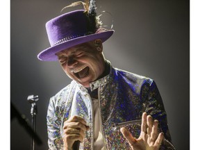 Gord Downie of the Tragically Hip performs at the Air Canada Centre in Toronto on Aug. 10, 2016. Ernest Doroszuk/Toronto Sun
