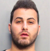 Solomon Shlomo Azari, 24, has been accused of impersonating Bouchard’s brother. MIAMI POLICE