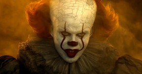 Bill Skarsgard as Pennywise in a scene from It: Chapter Two. (Warner Bros.)