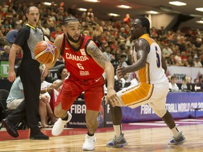 Cory Joseph (left) will be helping to lead Canada at the upcoming FIBA World Cup. (Errol McGihon/Postmedia Network)