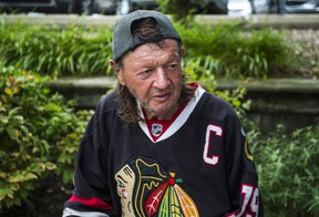 Antonio Sousa, outside of the City of Toronto 24-Hour Respite Site in Liberty Village on Tuesday August 6, 2019.