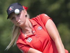 Maddie Szeryk is one of a number of promising young Canadian female golfers. (DEREK RUTTAN/Postmedia files)