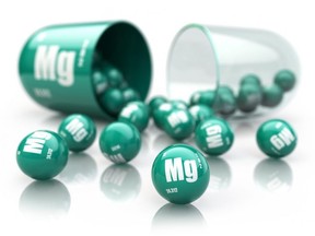 Magnesium capsules.