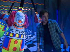 James McAvoy in a scene from It: Chapter Two. (Warner Bros.)