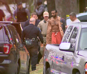 Busted. Marks nabbed by cops in Texas. KHOU-TV