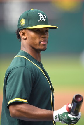 The Oakland A’s selected Arizona Cardinals quarterback Kyler Murray ninth overall in last year’s Major League Baseball draft. (GETTY IMAGES PHOTO)