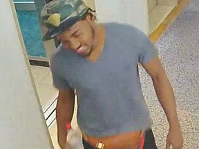 An image released by Toronto Police of a suspect in an alleged sexual assault  on Aug. 14, 2019.