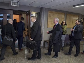 Interested parties attend Nova Scotia Supreme Court as Canada's largest cryptocurrency exchange seeks creditor protection in the wake of the sudden death of its founder and chief executive in December and missing cryptocurrency worth roughly $190-million, in Halifax on Tuesday, Feb. 5, 2019. The accounting firm investigating the multimillion-dollar implosion of the QuadrigaCX cryptocurrency exchange wants to move the ongoing bankruptcy proceedings from Halifax to Toronto.