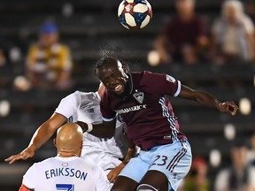 Former TFC assistant coach Robin Fraser will helm the Colorado Rapids (forward Kei Kamara pictured) USA TODAY