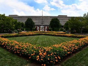 A view of the Enid A. Haupt Garden, south of the Smithsonian Castle. Marvin Joseph/Washington Post