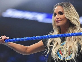 Trish Stratus returns to the WWE ring on Sunday at SummerSlam in Toronto. WWE PHOTO