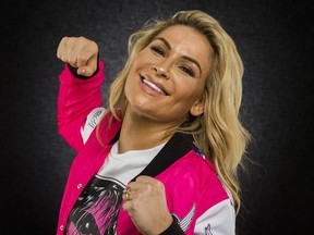 Wrestler Nattie Neidhart, who goes by the WWE ring name  Natalya, at the Toronto Sun studio on Thursday August 8, 2019. Ernest Doroszuk/Toronto Sun/Postmedia