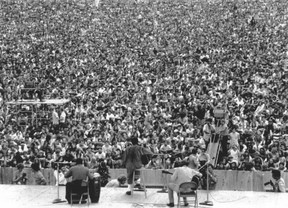 The 1969 Woodstock festival became a symbol of that era for a generation. (Gazette file photo)
