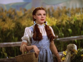 Judy Garland in The Wizard of Oz.