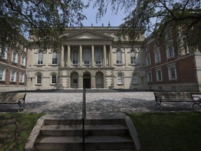 Osgoode Hall in Toronto houses the Ontario Court of Appeal, Superior Court of Justice and the Law Society of Ontario. Stan Behal/Toronto Sun