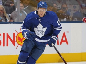 Connor Brown, as a Toronto Maple Leaf