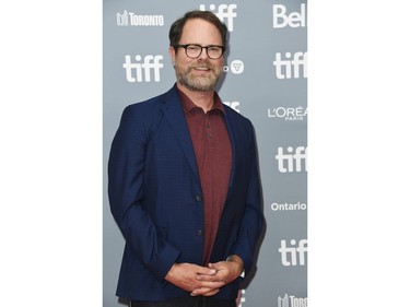 Rainn Wilson attends the "Blackbird" press conference during the 2019 Toronto International Film Festival at TIFF Bell Lightbox on Sept. 6, 2019 in Toronto.