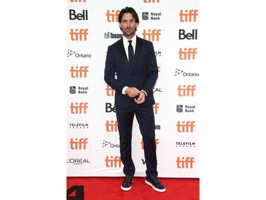 Jake Owen attends "The Friend" premiere during the 2019 Toronto International Film Festival at Princess of Wales Theatre 
on Sept. 6, 2019 in Toronto.