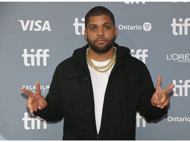 O'Shea Jackson Jr. attends the "Just Mercy" press conference during the 2019 Toronto International Film Festival at TIFF Bell Lightbox on September 07, 2019 in Toronto, Canada.