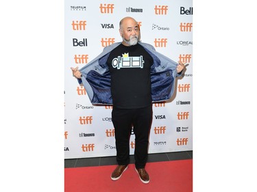 Paul Sun-Hyung Lee attends the "Coming Home Again" photo call during the 2019 Toronto International Film Festival at TIFF Bell Lightbox in Toronto on Sept. 7, 2019.
