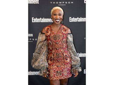Cynthia Erivo attends Entertainment Weekly's Must List Party at the Toronto International Film Festival 2019 at the Thompson Hotel on Sept. 7, 2019 in Toronto.