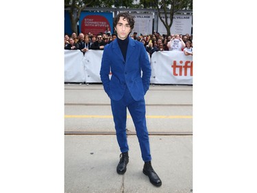 Alex Wolff attends the "Bad Education" premiere during the 2019 Toronto International Film Festival at Princess of Wales Theatre on Sept. 8, 2019, in Toronto.