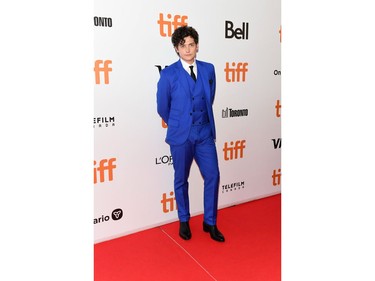 Aneurin Barnard attends the "Radioactive" premiere during the 2019 Toronto International Film Festival at Princess of Wales Theatre on Sept. 14, 2019.