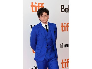 Aneurin Barnard attends the "Radioactive" premiere during the 2019 Toronto International Film Festival at Princess of Wales Theatre on Sept. 14, 2019.