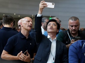 CUPERTINO, Calif. — The new Apple iPhone 11 Pro was unveiled during an Apple special event on Sept. 10, 2019. (Getty Images)