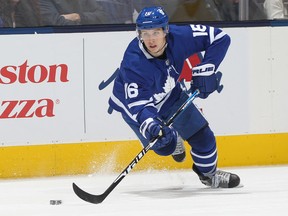 Mitch Marner signed a six-year deal worth more than $65 million with the Maple Leafs on Friday. (Claus Andersen/Getty Images)