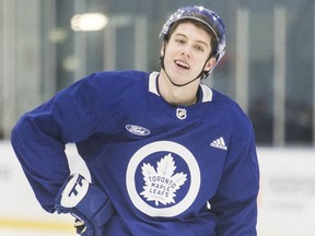 Mitch Marner signed a big new dela with the Toronto Maple Leafs on Friday. (CRAIG ROBERTSON/Toronto Sun)