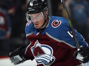 New Maple Leafs defenceman Tyson Barrie had a career-high 59 points with the Colorado Avalanche last season. (David Zalubowski/The Canadian Press)
