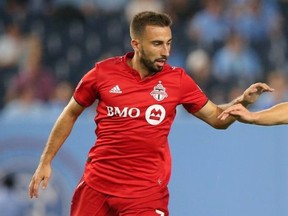 Toronto FC midfielder Nicolas Benezet continues to express disappointment with how his contract was handled this past season. (USA TODAY SPORTS)