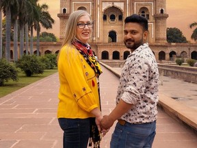 Jenny and Sumit in "90 Day Fiance."