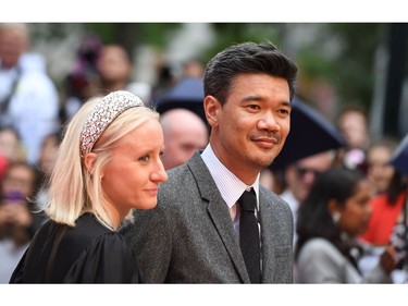 Director Destin Daniel Cretton and Nicki Chapman arrive for the premiere of "Just Mercy" at the Roy Thomson Hall during the 2019 Toronto International Film Festival Day 2, on Sept. 6, 2019 in Toronto.