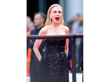 Nicole Kidman attends "The Goldfinch" premiere at the Roy Thompson Hall during the 2019 Toronto International Film Festival Day 4, Sept. 8, 2019, in Toronto.