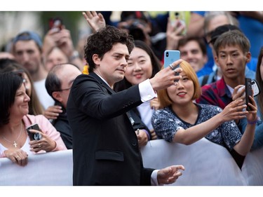 Welsh actor Aneurin Barnard attends "The Goldfinch" premiere at the Roy Thompson Hall during the 2019 Toronto International Film Festival Day 4, Sept. 8, 2019, in Toronto.