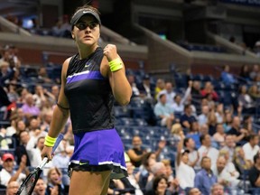 Bianca Andreescu looks for her first Grand Slam win in New York at the U.S. Open final on Saturday. GETTY IMAGES