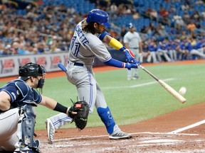 Blue Jays shortstop Bo Bichette has been impressive in his rookie season. GETTY IMAGES