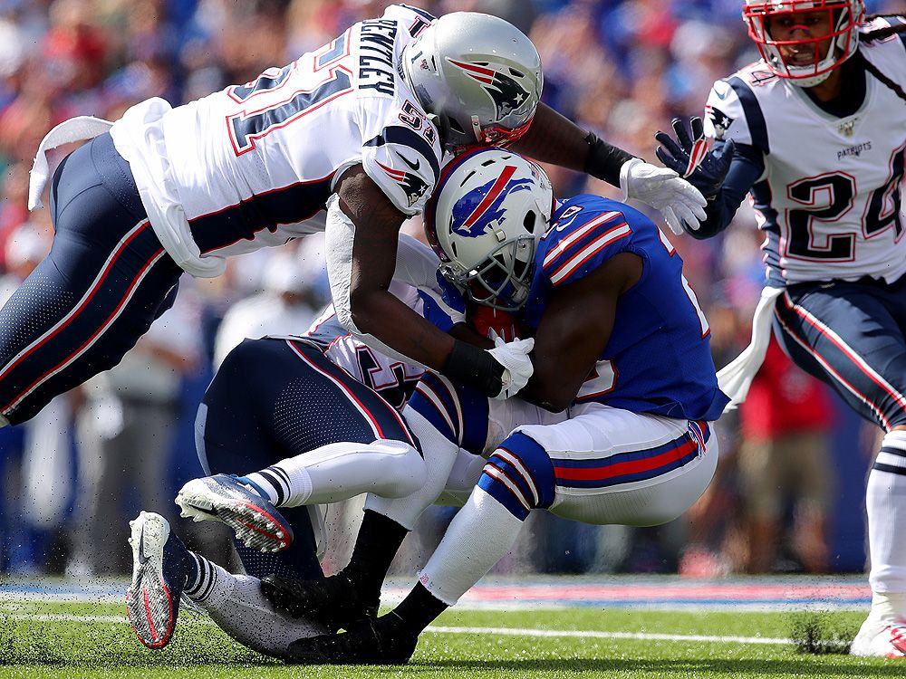 Did Tom Brady throw a chair that hit ball boy in locker room?